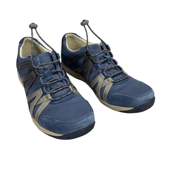 Dansko Henriette Navy Suede Shoes Sneaker Women's EU 39 - Picture 4 of 15